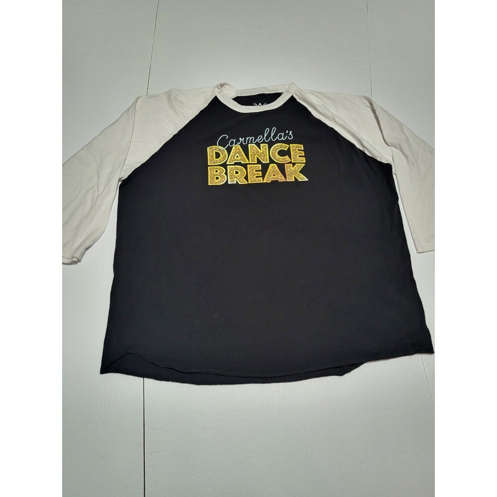 (#L2) WWE Authentic Carmellas Dance Break T Shirt 2017 Raw Smackdown Size 2XL